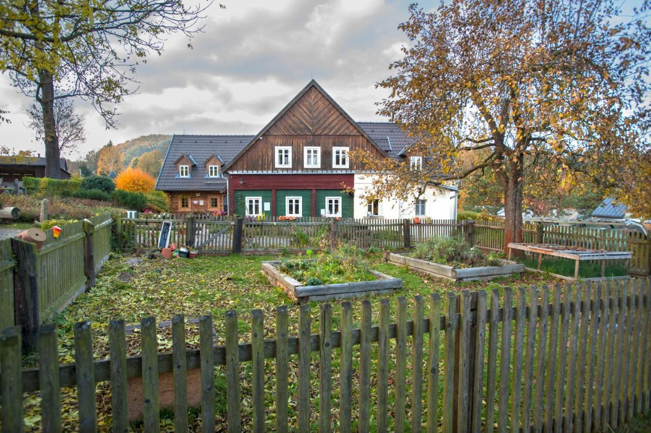 Penzion Na Stodolci Chřibská Exterior foto
